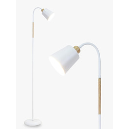 Торшер Anten Reading Lamp E27, 60W, поворотний, 159см, скандинавський, для вітальні/спальні/кабінету, білий