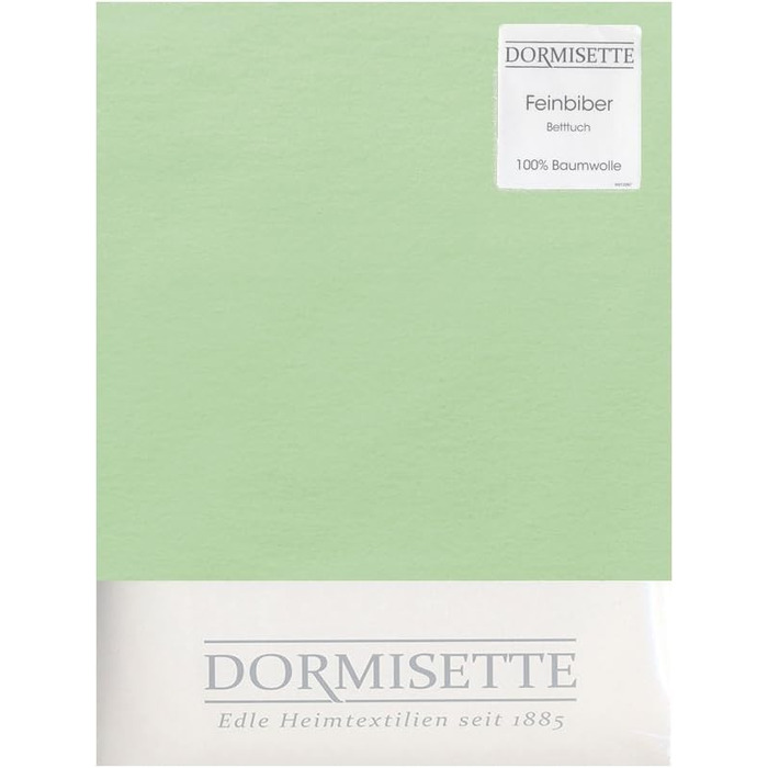 Простирадло Dormisette Beaver 150x250 см в кольорі лаймово-зелений без Elastic Lime Green