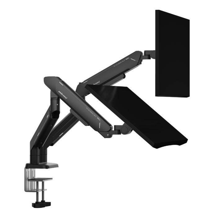 Настільне кріплення для двох моніторів Anda Seat Stealth PRO II Duo 17’’-42’’ Black