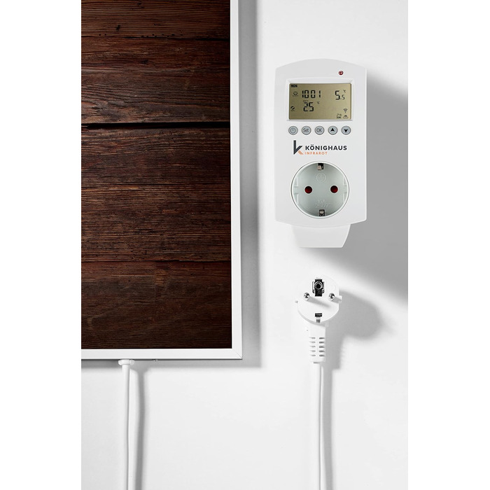 Інфрачервова електробатарея з малюнком 