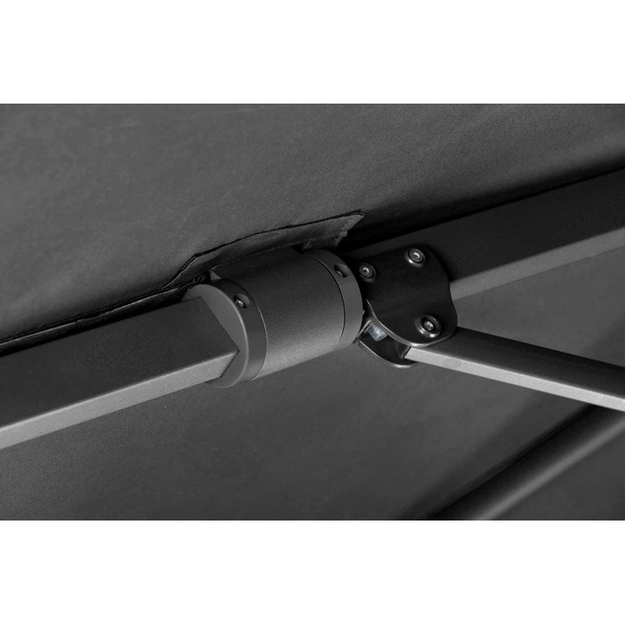 Парасолька садова Schneider RHODOS TWIST, 300 x 300 см, антрацит