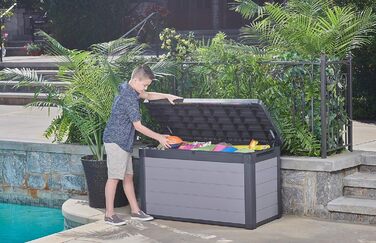 Ящик для подушок Keter Ondis24 Premier Box XL, садові меблі, водонепроникний (380л)