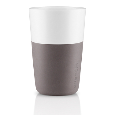 Набір чашок для латте 360 мл Сірий Caffe Latte Eva Solo