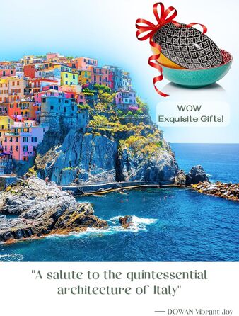 Салатник DOWAN 2000 мл, 2 шт., Ø24.1 см, порцеляновий, для пасти, мікрохвильовий, посудомийна машина, штабельований, різнокольоровий