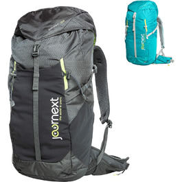 Рюкзак Journext Spirit 32, Туристичний рюкзак, Трекінговий рюкзак, 32 літри, Унісекс, Легкий і стійкий, для активного відпочинку, Походів, Кемпінгу, Денний рюкзак (сірий)