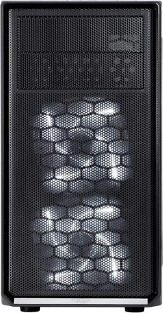 Корпус для ПК Fractal Design Focus G Mini Black із бічним вікном, міні-тауер, для геймінгу, чорний