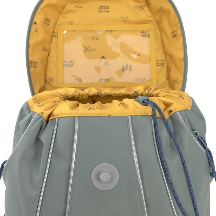 Набір шкільних сумок зі спортивною сумкою, пеналом, пеналом, спортивною сумкою та нагрудним підсумком від 6 років/Набір шкільних сумок Adventure Teepee, 40 см (Зелений)