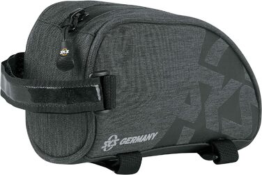 Кофри SKS GERMANY TRAVELLER EDGE для трекінгових та міських велосипедів, велоаксесуари (сумка з водовідштовхувальної тканини, з міні-петлею-помпою, застібкою на липучці & Easy-Zip) (рамна сумка TRAVELLER UP 800 мл)