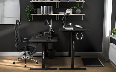 Стіл письмовий регульований по висоті MARK ADLER Leader 7.4 White, 140x70 см, білий, з пам'яттю, сенсорним керуванням, кабелепроводом, тримачем для навушників та напоїв