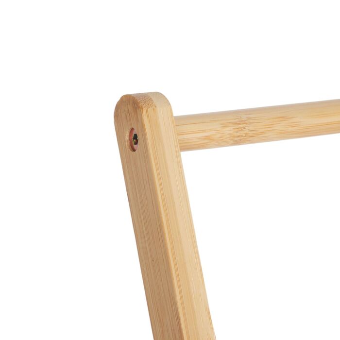 Підставка для рушників Relaxdays з бамбука з полицею