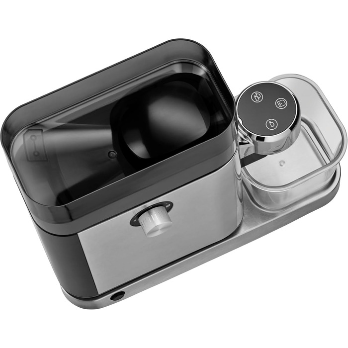 Кавомолка WMF Lumero: 1400 Вт, 15 bar, для еспресо та паді, з капучинатором, нержавіюча сталь матова