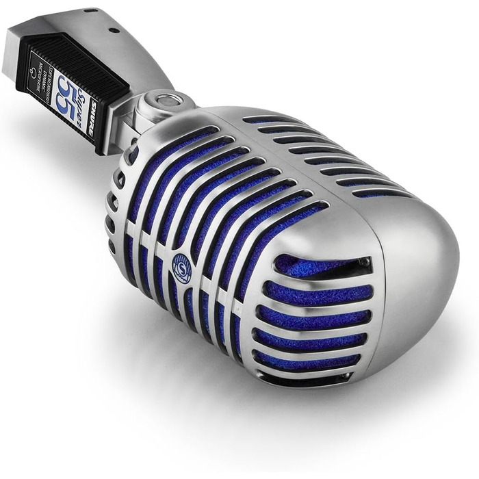 Вокальний мікрофон Shure Super 55 Deluxe – вінтажний динамічний суперкардіоїдний Unidyne, легендарний дизайн, класичне звучання, міцний литий корпус