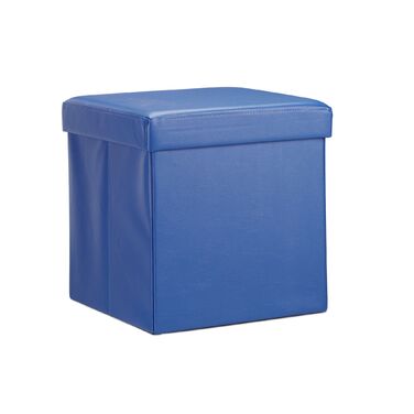 Relaxdays Складний табурет з штучної шкіри