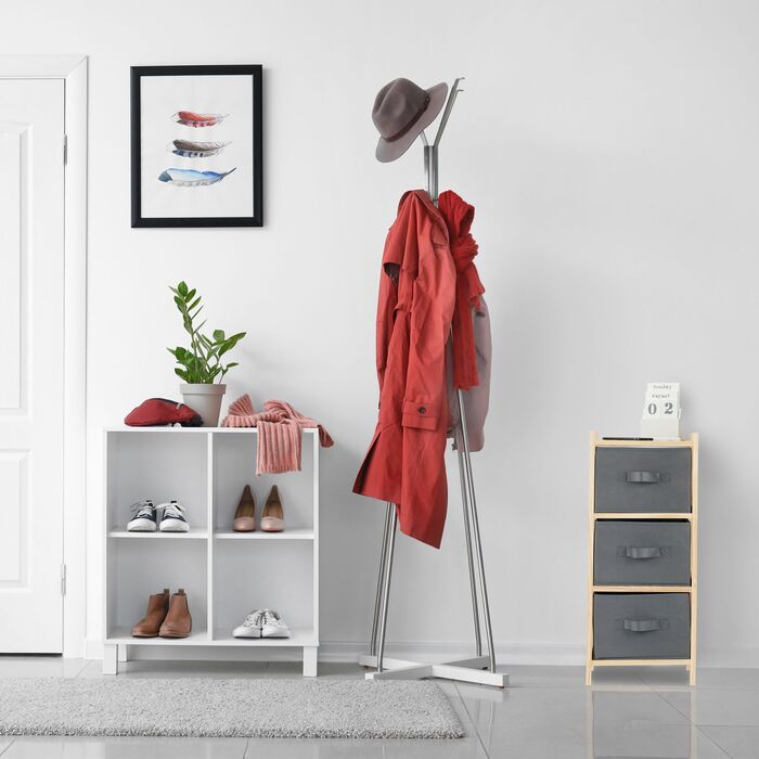 Відкидна полиця Relaxdays з 3 кошиками