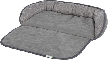 Подушка для дивана Kerbl 80374 Емалія, 60 х 40 х 12 см, сірий сірий 60 х 40 х 12 см