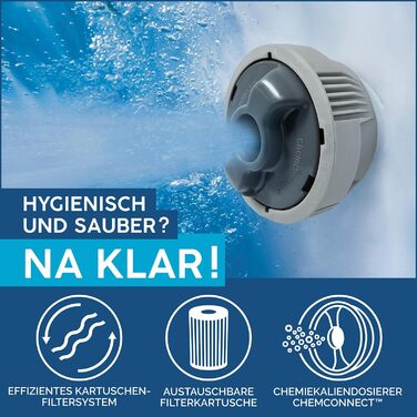 Надувний спа-басейн з гідромасажем Bestway LAY-Z-SPA XXL Mauritius AirJet з Wi-Fi, овальний, 270 x 180 x 71 см