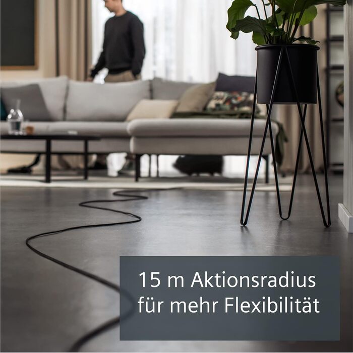 Пылесос Siemens Z7.0 VSZ7X500 с мешком для сбора пыли: для аллергиков, тихий, 650 Вт, серый