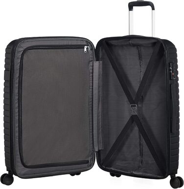 Валіза American Tourister Aero Racer Spinner 68, що розкладається, 68 см, 75.5 л, Jet Black