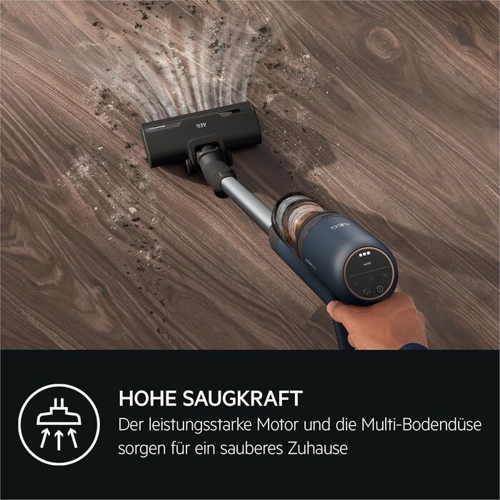 Акумуляторний пилосос AEG ÖKO AP71UB14AM: потужний, легкий, 2в1, сірий