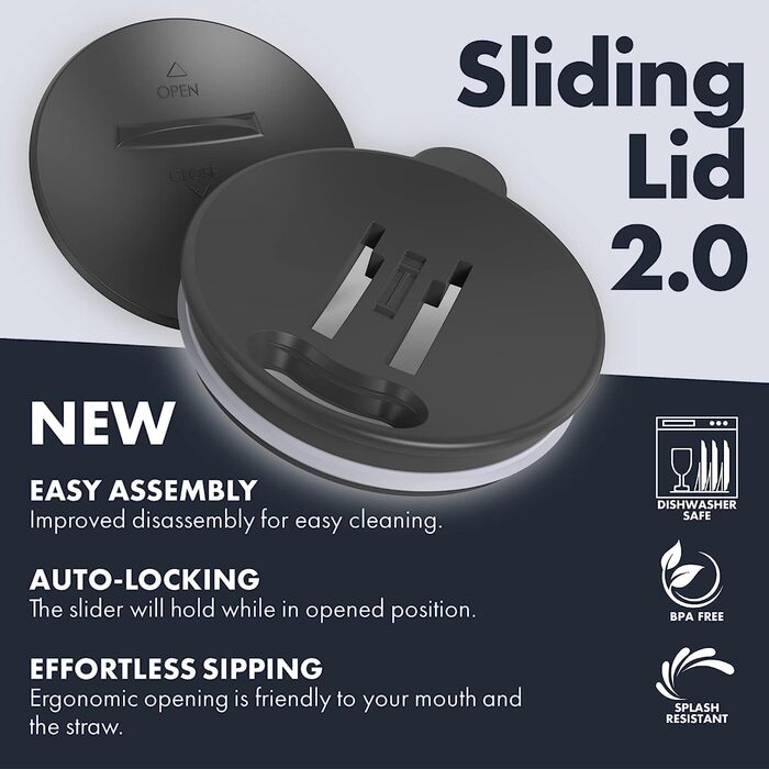 Термокружка Grandties з ручкою та кришкою-ковпачком, 480 мл | З подвійних стінок з нержавіючої сталі, зберігає тепло та холод | Колір: Cognac Metallic