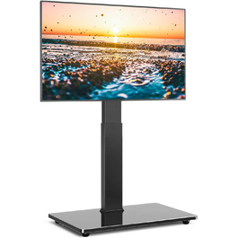 Підставка для телевізора 32-65 дюймів 5Rcom, поворотна, з полицею, чорна Підставка для телевізора 32-65 дюймів 5Rcom, поворотна, з полицею, чорна