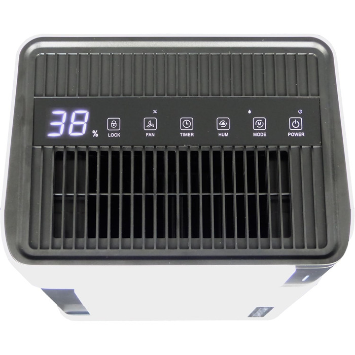 Зволожувач повітря Aktobis WDH-214US - тихий, з цифровим дисплеєм та Wi-Fi, до 8 л/добу