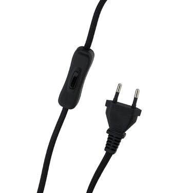 Relaxdays Гнучкий настільний світильник з тканинним абажуром