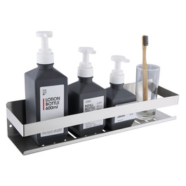 Поличка для душу без свердління, нержавіюча сталь, 40 см, H91107-40BN