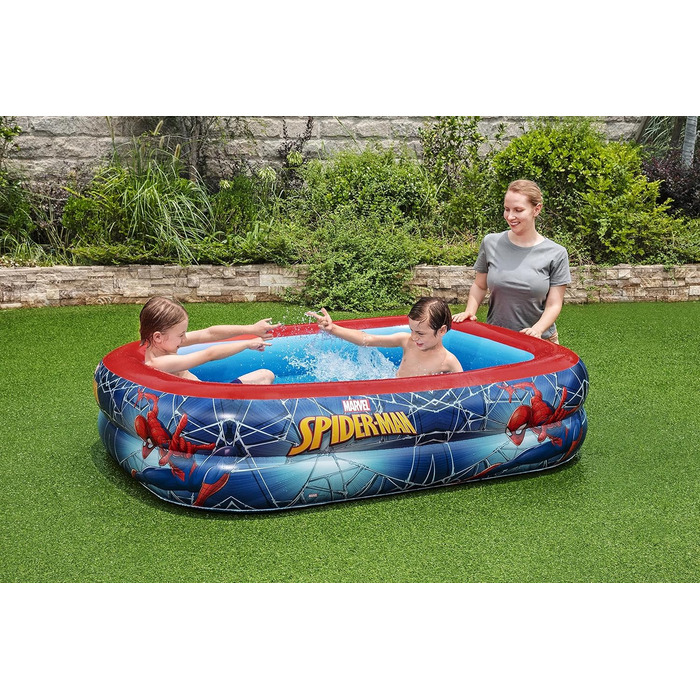 Дитячий надувний басейн Bestway Spider-Man 200x146x48 см