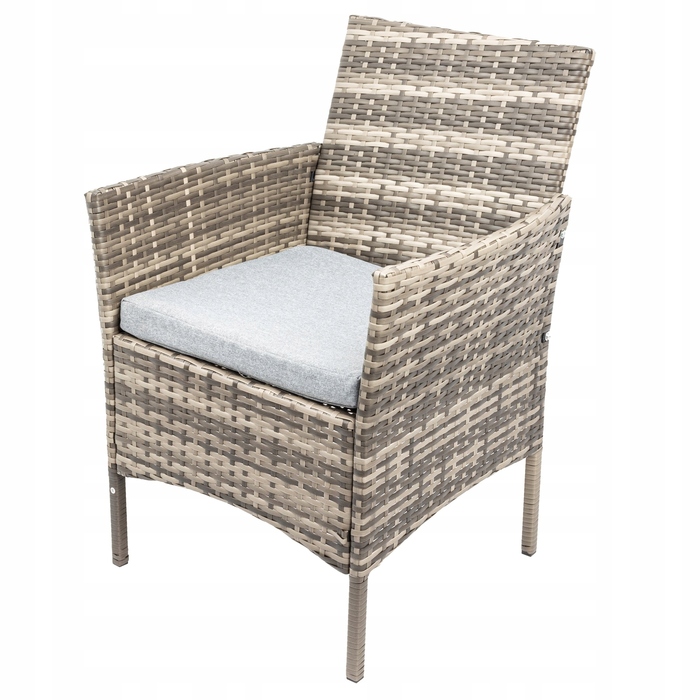 Комплект садових меблів Rino з ротанга, бежевий, 4 предмети