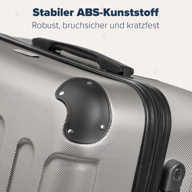 Набір валіз TRVLMORE: 2 валізи (ручна поклажа, шампань)