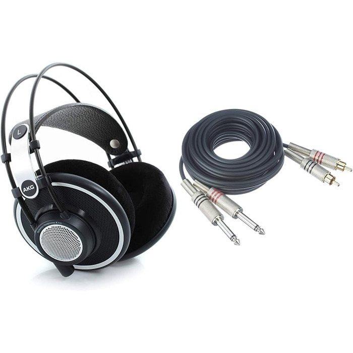 Навушники з наголов'ям AKG K701 K 701 (K702 відкритий, включаючи кабель)