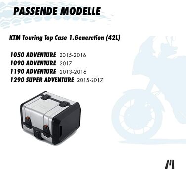 Внутрішня сумка мотоцикла для KTM Adventure Touring Top Case I Внутрішня сумка, кофри, внутрішня сумка для мотоцикла, дорожня сумка для мотоцикла, внутрішні кишені для мотоциклетної кофри