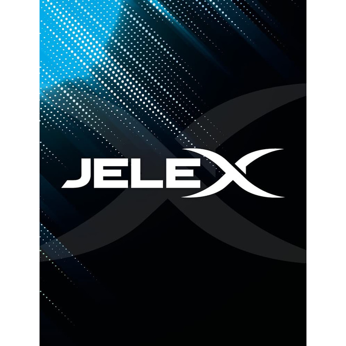 Ракетка для бадмінтону JELEX Big Utd. 4 з 2 м'ячами і сіткою, в комплекті з синьою високоякісної сумкою для бадмінтону/ набором для бадмінтону для всієї родини, де можна грати і тренуватися