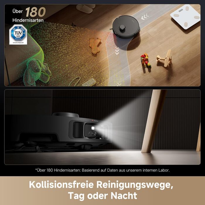 Робот-пилосос Dreame L10s Ultra Gen 2 з миючою функцією, технологією MopExtend™ RoboSwing, потужністю 10000 Па Vormax™, режим для тварин, автоматична база, різноманітне прибирання килимів