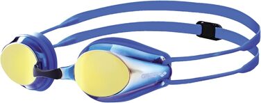 Окуляри для дітей, Окуляри із захистом від ультрафіолету, 4 змінні перенісся, силіконові ущільнювачі One size Blueyellowrevo-Blue-Blue (73)