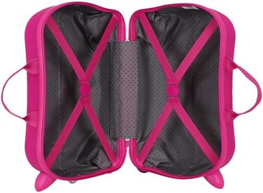 Дитяча валіза для ручної поклажі Disney Stitch Moods, жорсткий ABS пластик, з кодовим замком та 4 подвійними колесами, колір In The Moon