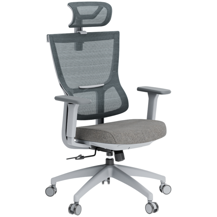 Крісло офісне OfficePro Elegant OC600-G-DG-DG