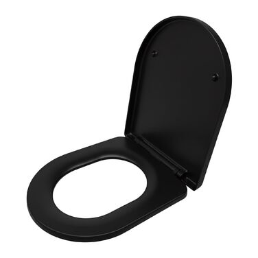 Кришка для унітазу Relaxdays з плавним закриванням