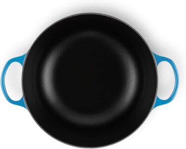 Каструля Le Creuset Signature з чавуну, 26 см, 4.1 л, Azure (21114260900430)