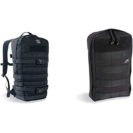Сумісний 15-літровий рюкзак для активного відпочинку чорний з сумкою TAC Pouch 7 Black Чорний