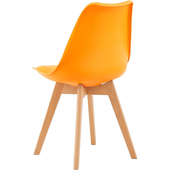 Елегантний стілець для їдальні EGGREE в скандинавському стилі (4 шт., зелений)