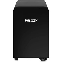 Кришка для гриля Velway кришка для газового гриля кришка для гриля непромокаюча кришка для барбекю кришка захисний чохол пилозахисний чохол для гриля брезент Захист для гриля-чорний (76x66x110 см)