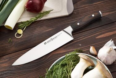 Ніж кухарський Grossman 282ON, 33 см, з нержавіючої сталі, ергономічна ручка