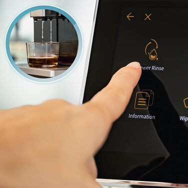 Кавомашина автоматична Cecotec Cremmaet Tempo 1450W з TFT-екраном та системою Thermoblock