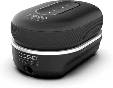 CASO Click & Mix - Бездротовий міксер, акумуляторний, для тіста, збивання, соусів, 8 швидкостей (600-1200 об/хв), станція зарядки + акумулятор