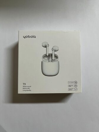 Навушники yobola Ear Bluetooth 5.1, водонепроникність IPX5, сенсорне керування, мікрофон, чорний