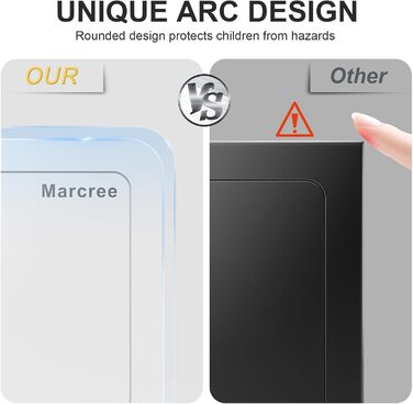 Сейф Marcree 0,23 Cub Safe - міні-сейф для грошей, монет та особистих речей (білий)