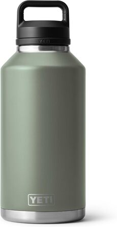Пляшка YETI Rambler із ковпачком, зелений табір, 64 унції (1,8 л)