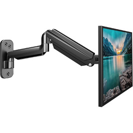 Кріплення для монітора Suptek, 13-32 дюйми, LED/LCD/TV, до 9 кг, газ-амортизатор, регулювання висоти, нахил, поворот, VESA 75/100
